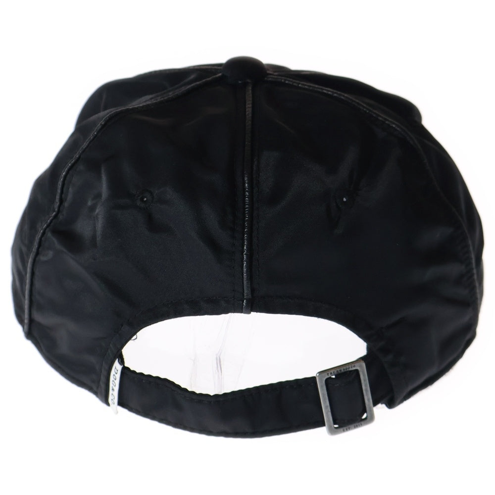 THE H.W.DOG&CO(ドッグアンドコー) PIPING CAP ナイロンキャップ ブラック D-00916