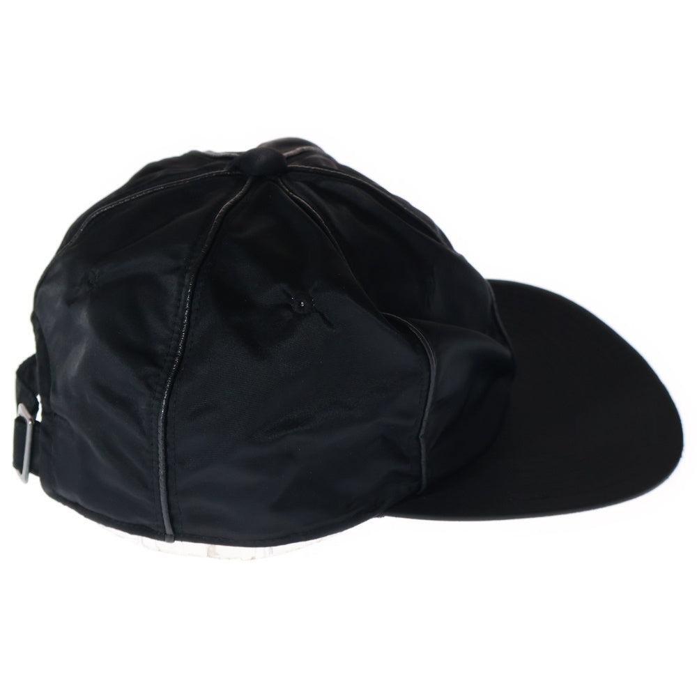 THE H.W.DOG&CO(ドッグアンドコー) PIPING CAP ナイロンキャップ ブラック D-00916