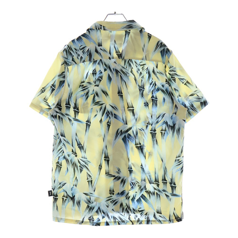 STUSSY(ステューシー) PALM TREE SHORT SLEEVE SHIRT パームツリー 総柄 半袖シャツ マルチ