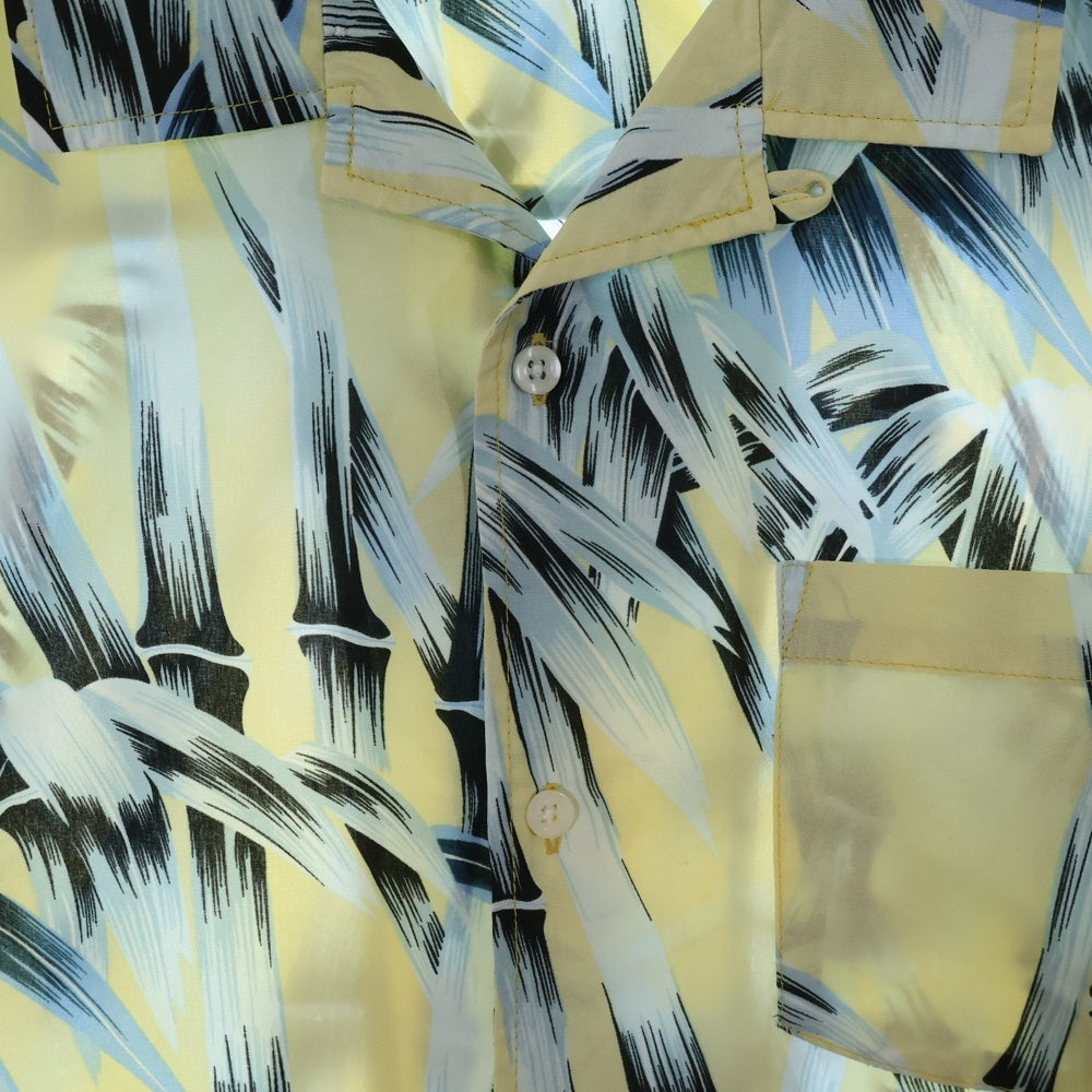 STUSSY(ステューシー) PALM TREE SHORT SLEEVE SHIRT パームツリー 総柄 半袖シャツ マルチ