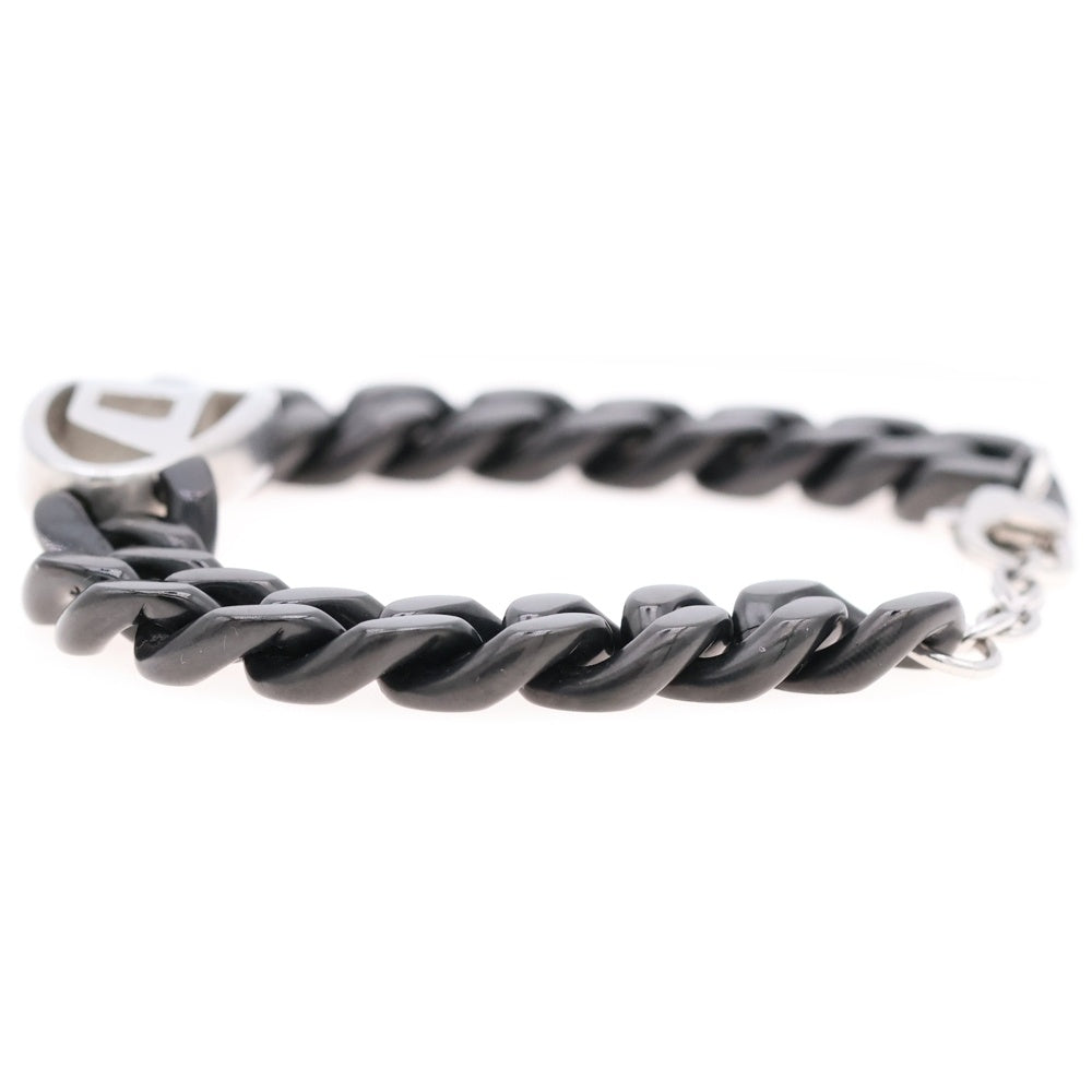 DIESEL(ディーゼル) Stainless Steel Chain Bracelet オーバル D