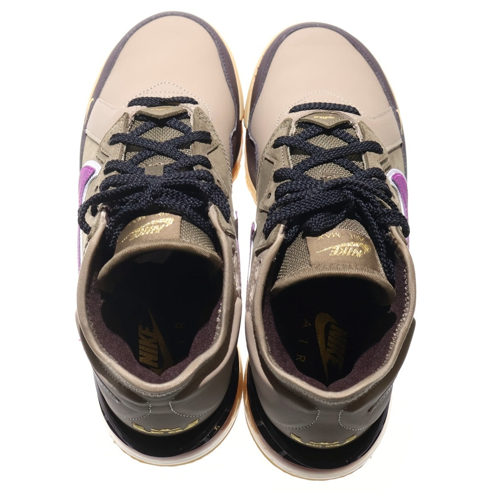 NIKE(ナイキ) ×atmos LEBRON 18 LOW NRG Viotech アトモス レブロン18 ロー バイオテック ローカットスニーカー シューズ ブラウン U9.5/27.5cm CW3153-200