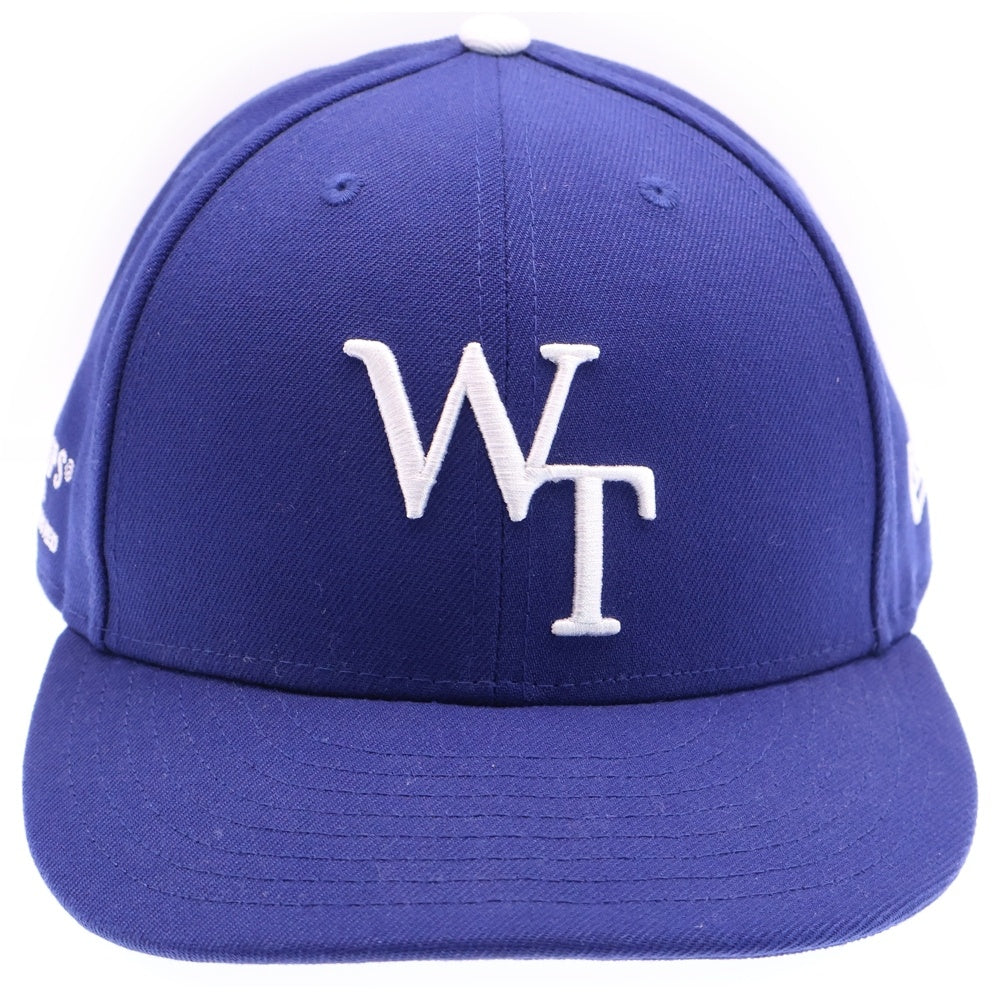 WTAPS(ダブルタップス) ×NEWERA 59FIFTY LOW PROFILE CAP POLY TWILL ニューエラ ベースボールキャップ 帽子 ブルー