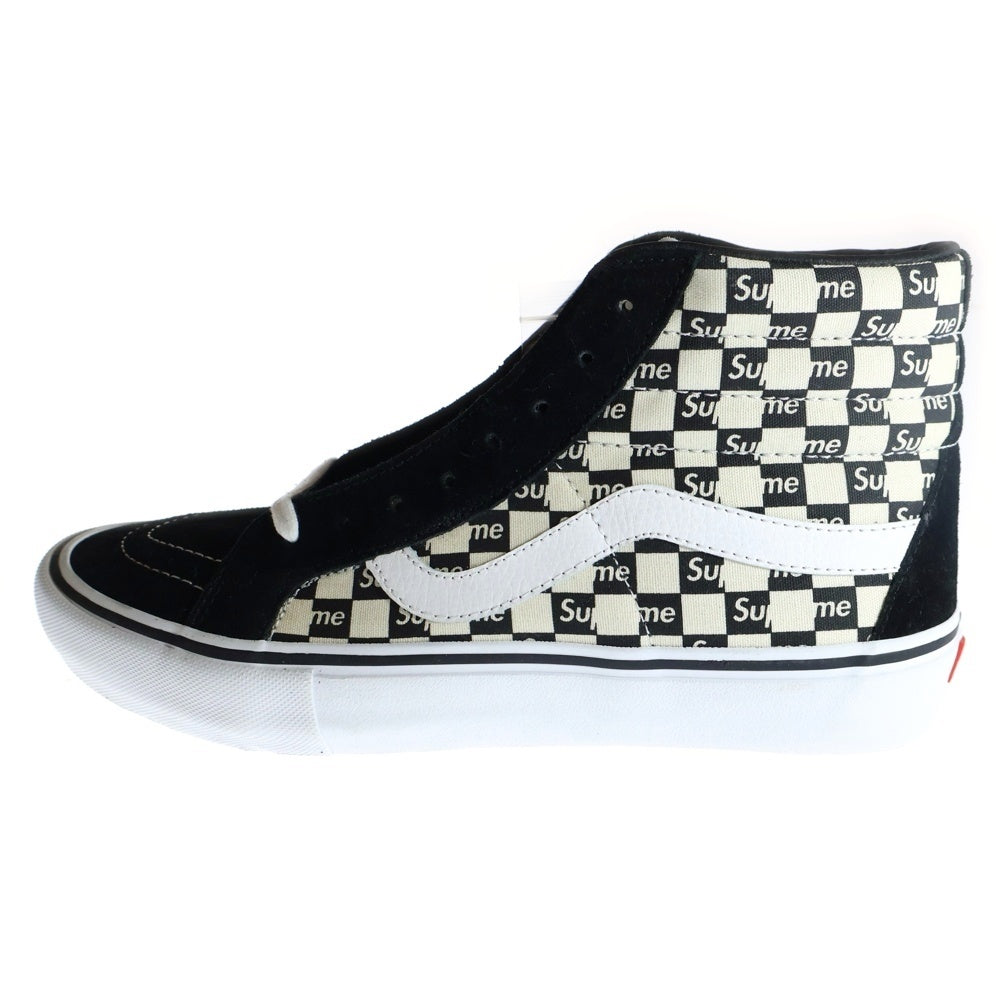 SUPREME(シュプリーム) 16AW ×VANS Checker Logo Sk8-Hi Reissue