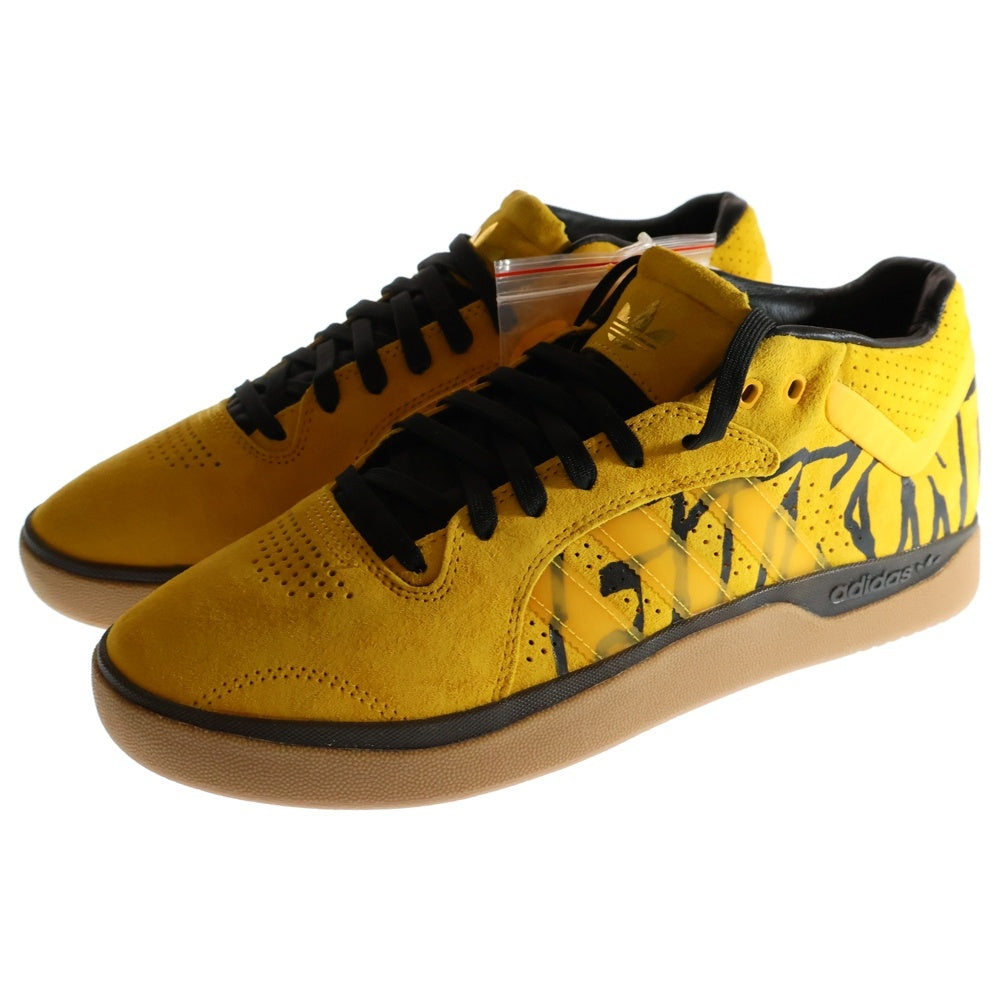 adidas(アディダス) × Fucking Awesome × Tyshawn ファッキンオーサム タイショーン・ジョーンズ スエード ミッドカットスニーカー イエロー US9.5/27.5cm FX0865