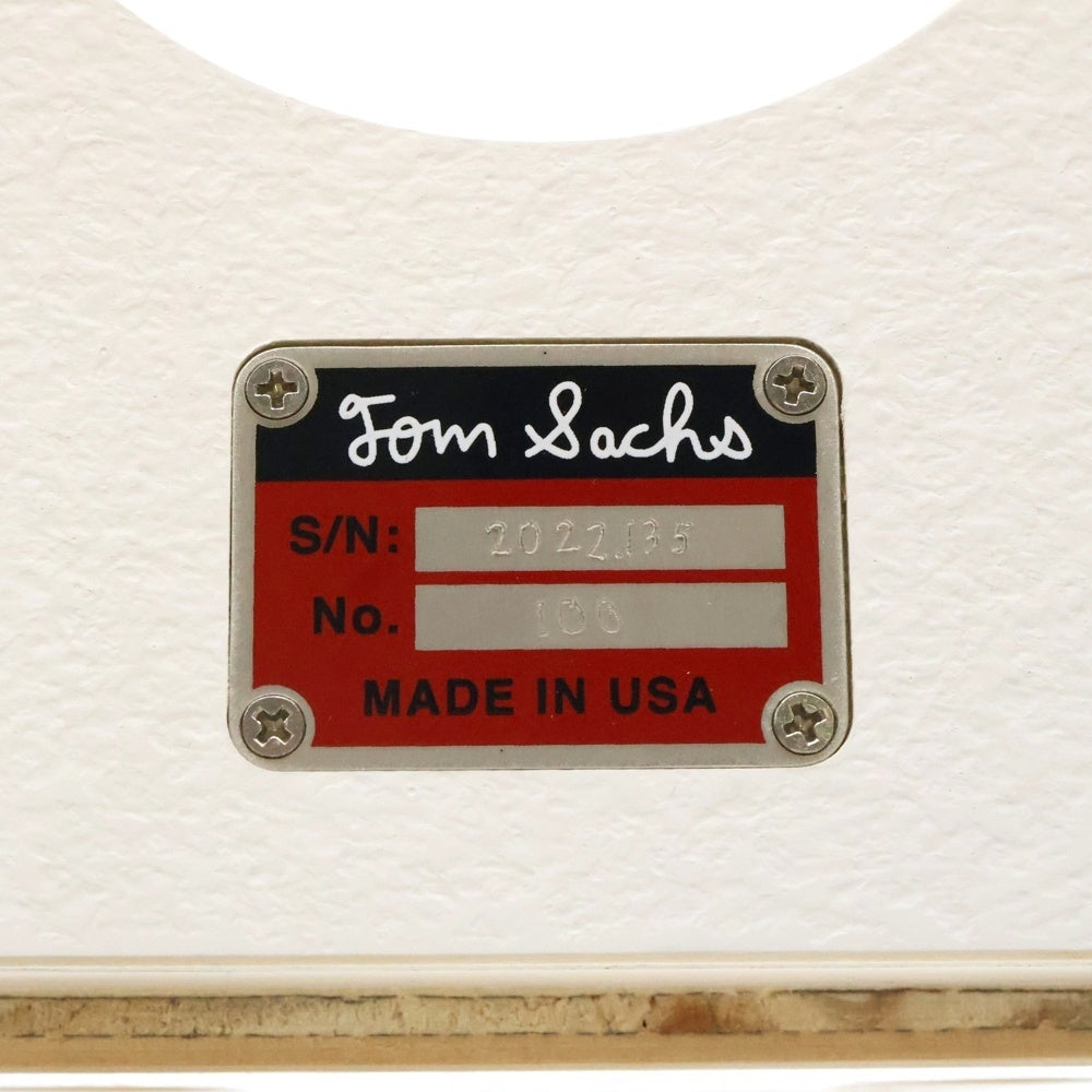 NO BRAND(ノーブランド) Tom Sachs Retail Experience Record Crate トムサックス 伊勢丹新宿90周年記念 リテールエクスペリエンス アート レコード クレート ウッドケース ナチュラル