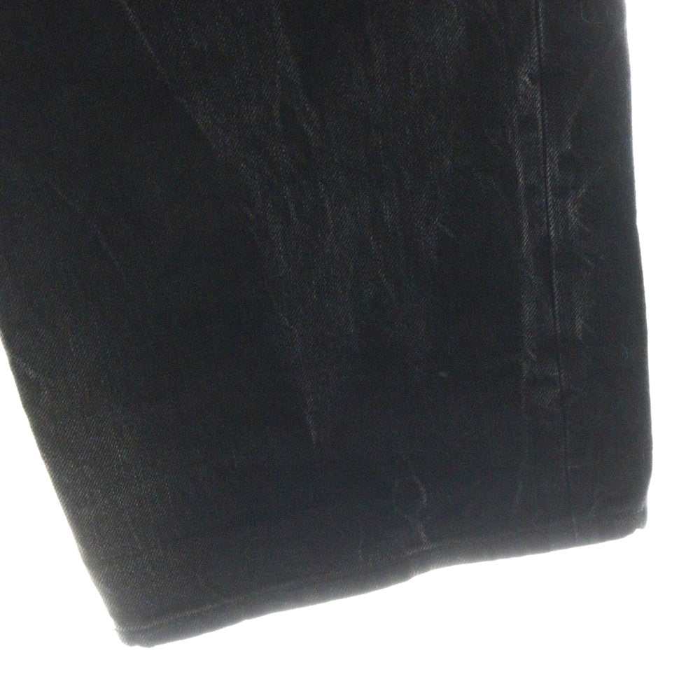 SUPREME(シュプリーム) Distressed Loose Fit Selvedge Jean ディストレス ルース フィット セルビッジ ジーンズ ウォッシュド ブラック