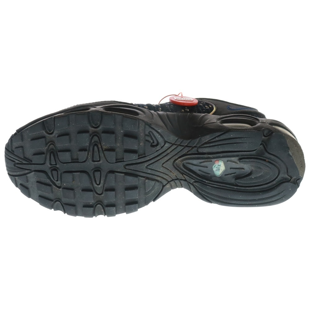 NIKE(ナイキ) ×SUPREME AIR MAX TAILWIND シュプリーム エアマックス テイルウィンド ローカットスニーカー ブラック US9.5/27.5cm AT3854-001