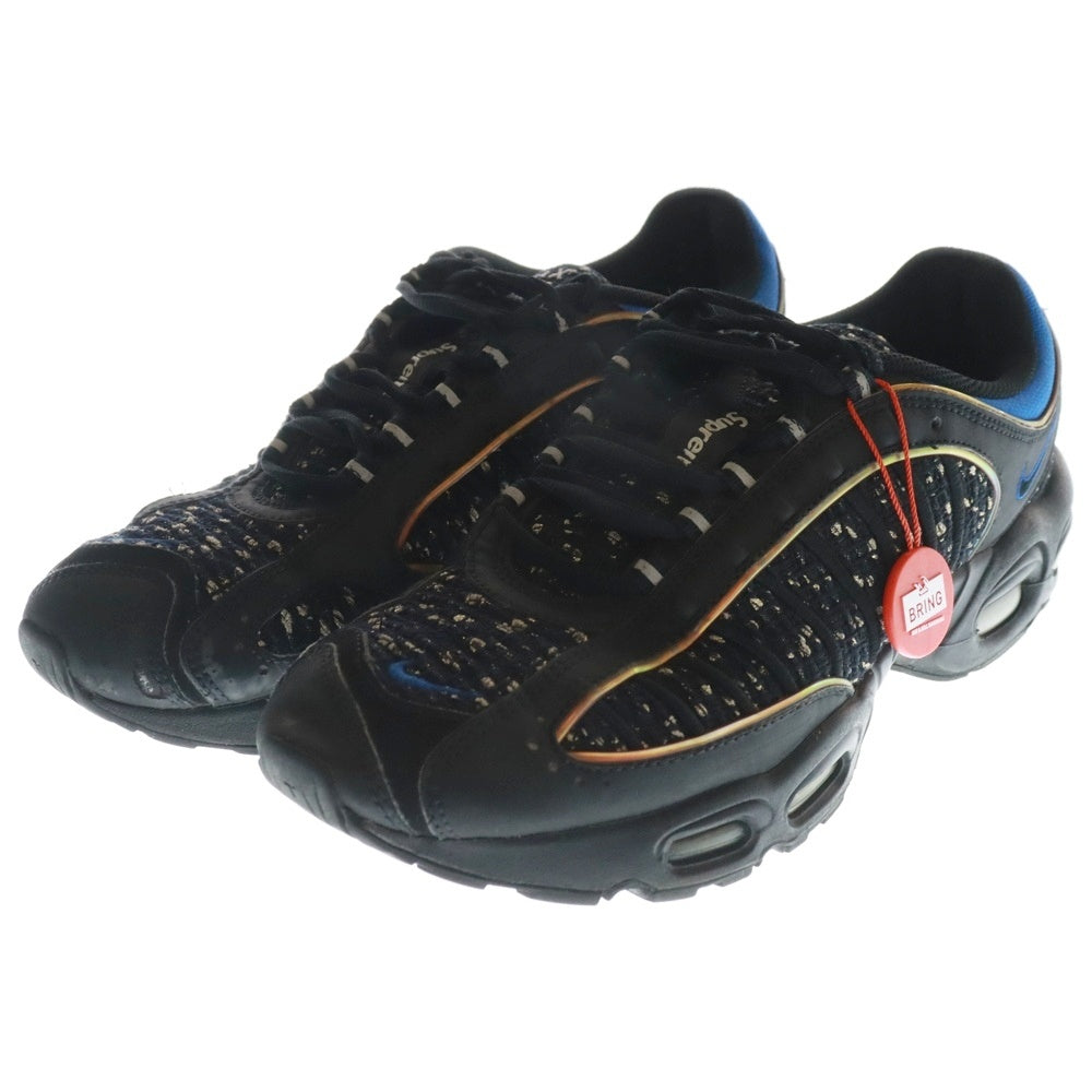 NIKE(ナイキ) ×SUPREME AIR MAX TAILWIND シュプリーム エアマックス テイルウィンド ローカットスニーカー ブラック US9.5/27.5cm AT3854-001