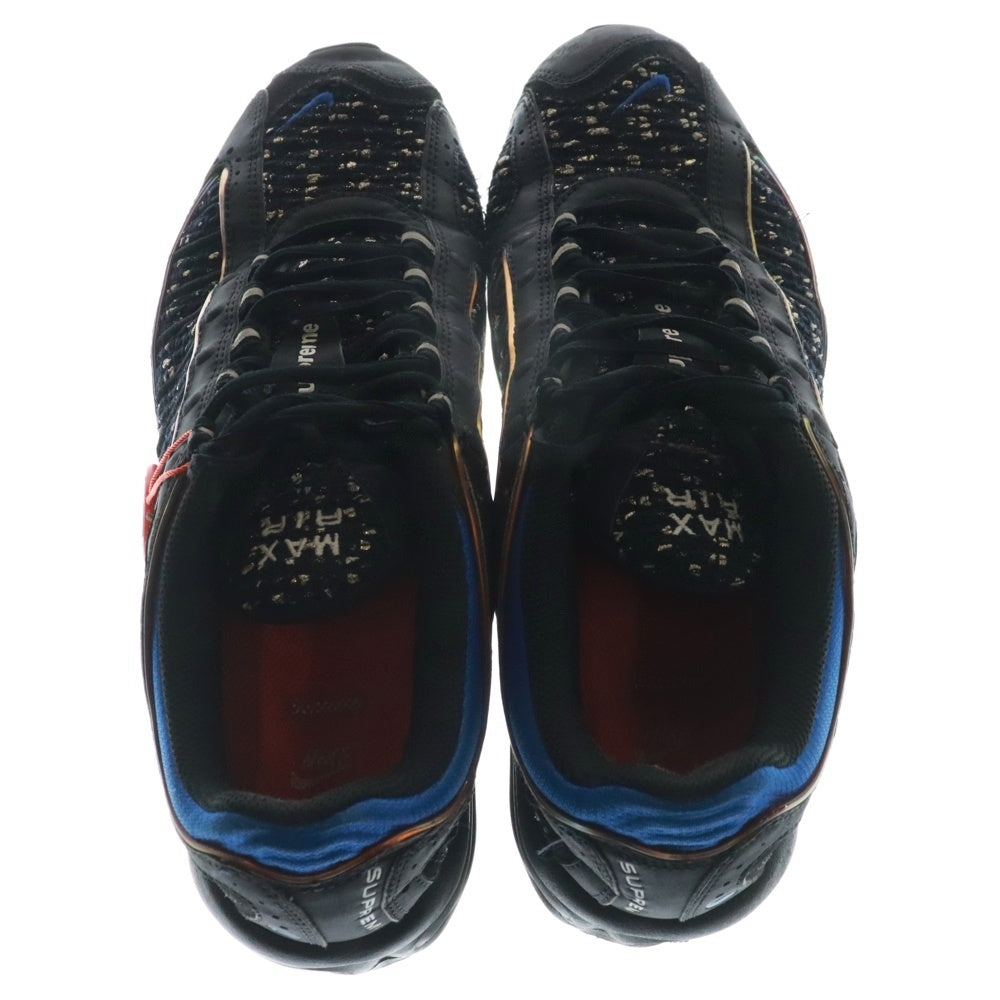 NIKE(ナイキ) ×SUPREME AIR MAX TAILWIND シュプリーム エアマックス テイルウィンド ローカットスニーカー ブラック US9.5/27.5cm AT3854-001