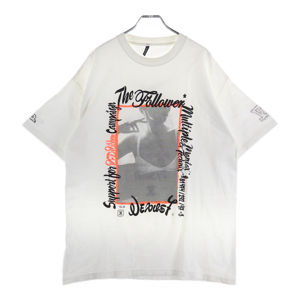 NEXUS7(ネクサスセブン) 00s × Talib Kweli タリブクウェリ フォトプリント 半袖Tシャツ カットソー ホワイト