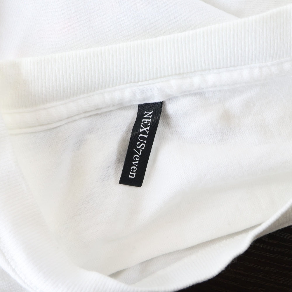 NEXUS7(ネクサスセブン) 00s × Talib Kweli タリブクウェリ フォトプリント 半袖Tシャツ カットソー ホワイト