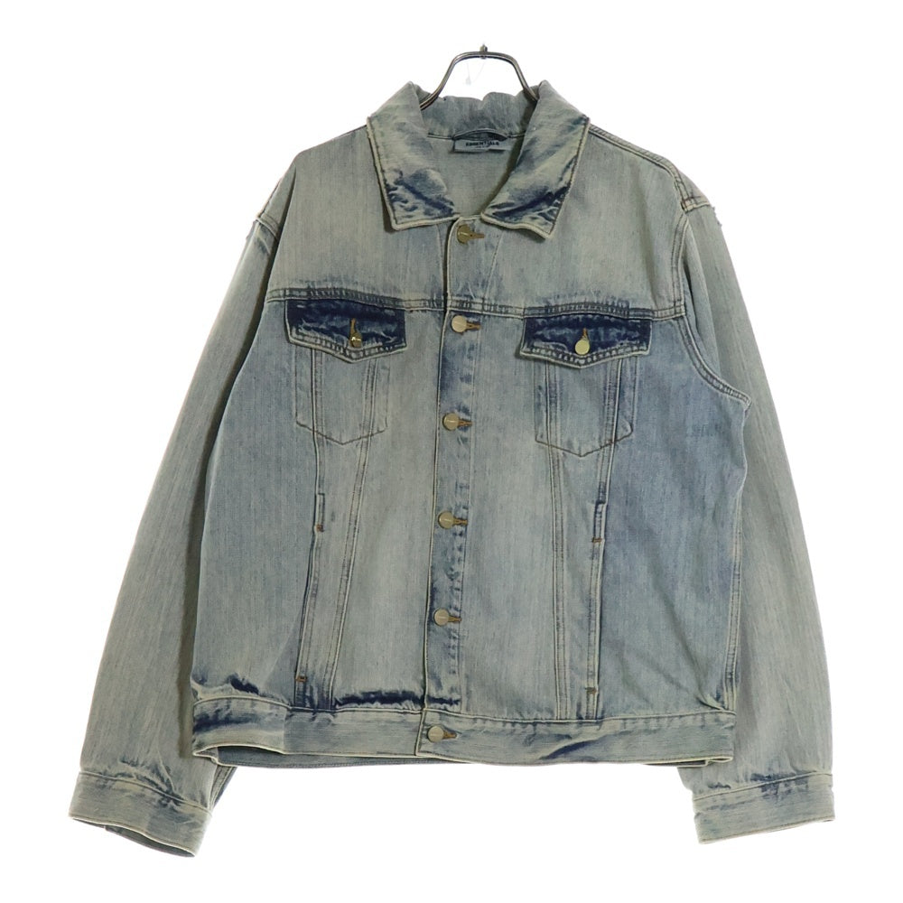 FEAR OF GOD ESSENTIALS(フィアオブゴッド エッセンシャルズ) Trucker Denim Jacket トラッカー デニム ジャケット 202BT202030F インディゴ