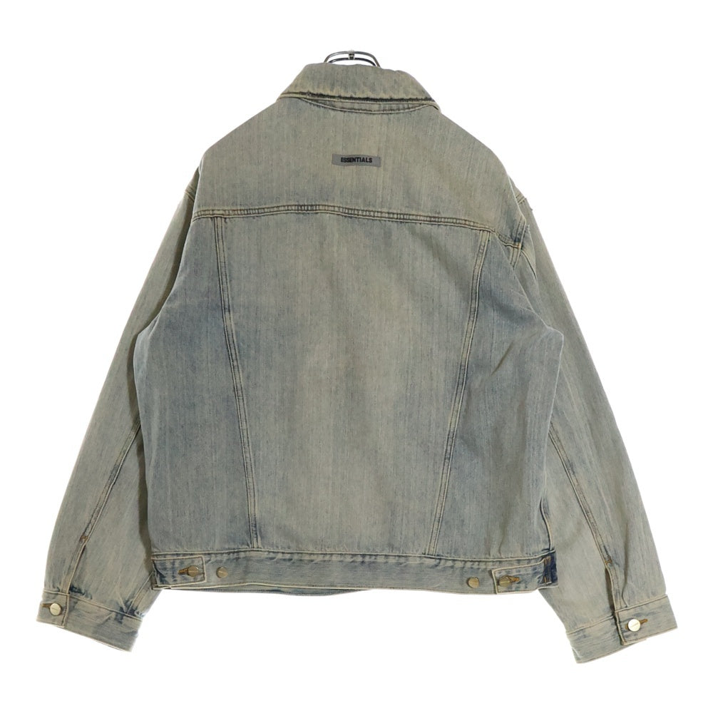 FEAR OF GOD ESSENTIALS(フィアオブゴッド エッセンシャルズ) Trucker Denim Jacket トラッカー デニム ジャケット 202BT202030F インディゴ