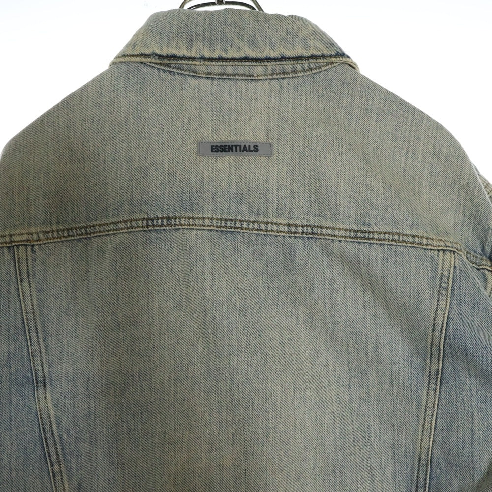 FEAR OF GOD ESSENTIALS(フィアオブゴッド エッセンシャルズ) Trucker Denim Jacket トラッカー デニム ジャケット 202BT202030F インディゴ