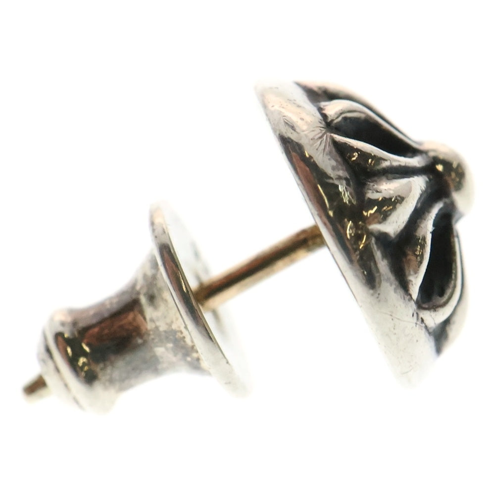 CHROME HEARTS(クロムハーツ) STUD CRSBLL クロスボールスタッドピアス シルバー BCA110