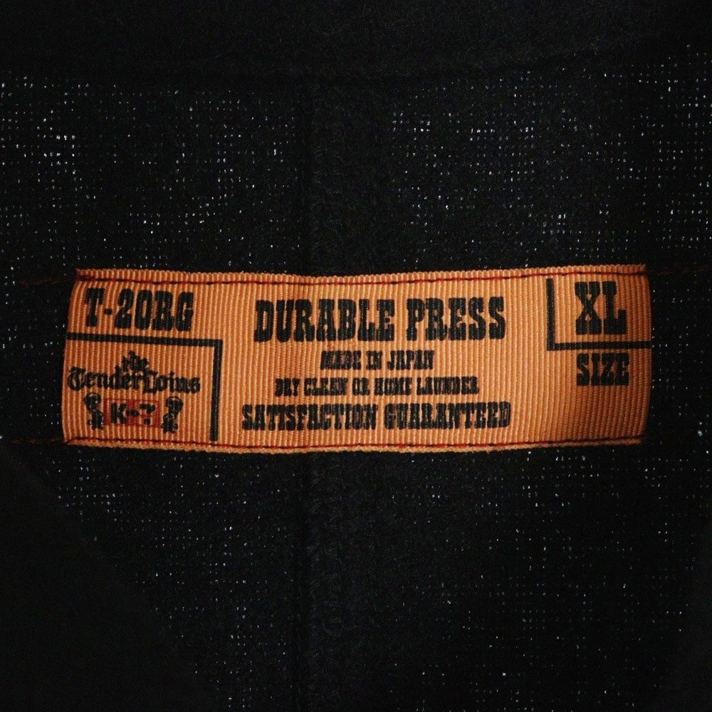 TENDERLOIN(テンダーロイン) 初期 WOOL T-CPO JKT T-20RG DURABLE PRESS バッファロー ウール ジャケット ブラック