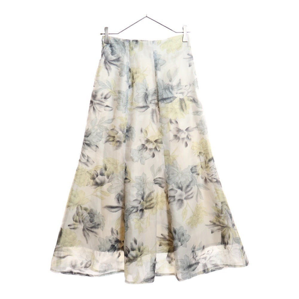 JILL by JILL STUART(ジル バイ ジルスチュアート) フロッキーフラワースカート ホワイト 125-2220043 レディース