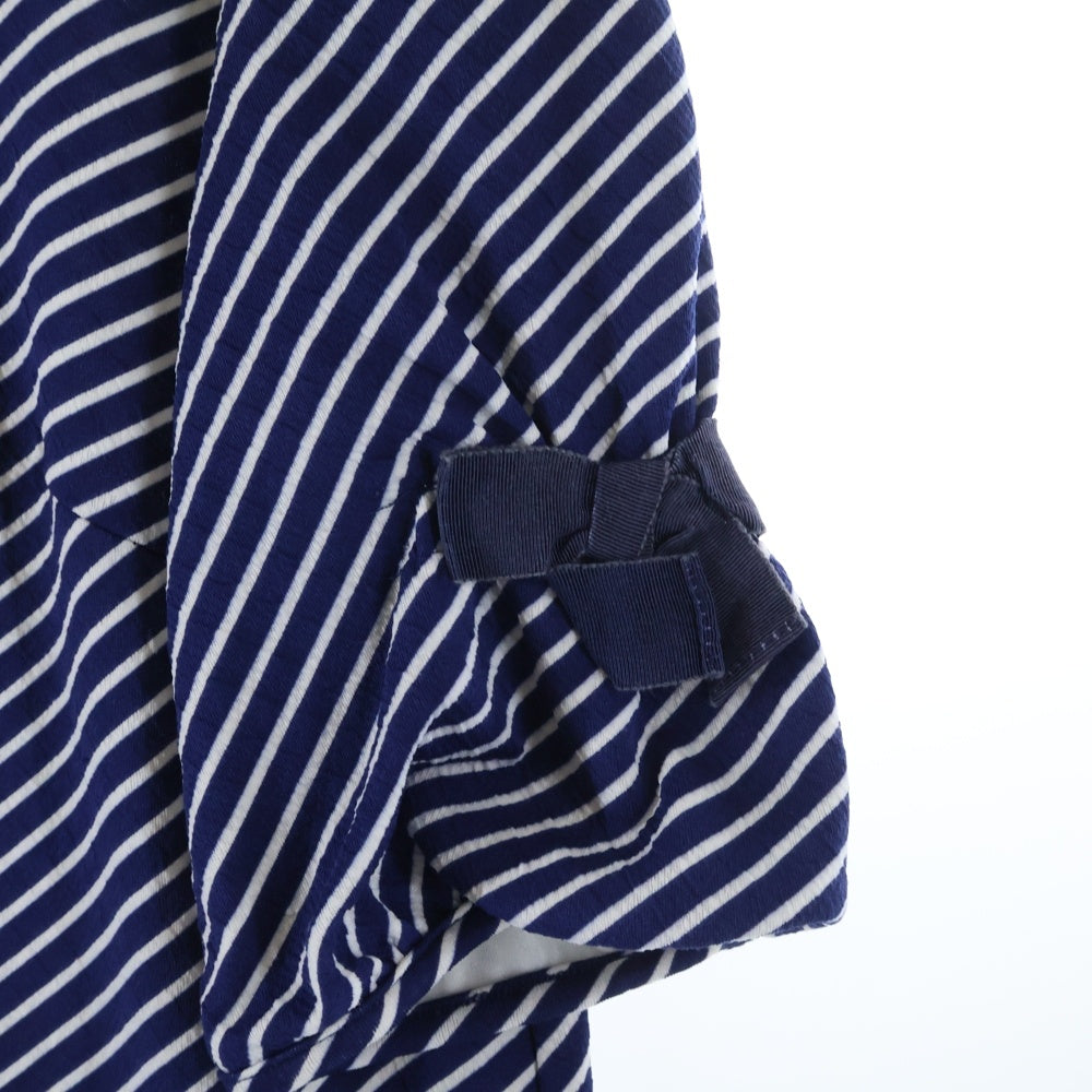 Strawberry Fields(ストロベリーフィールズ) strawberry fields ボーダー ワンピース ブルー レディース