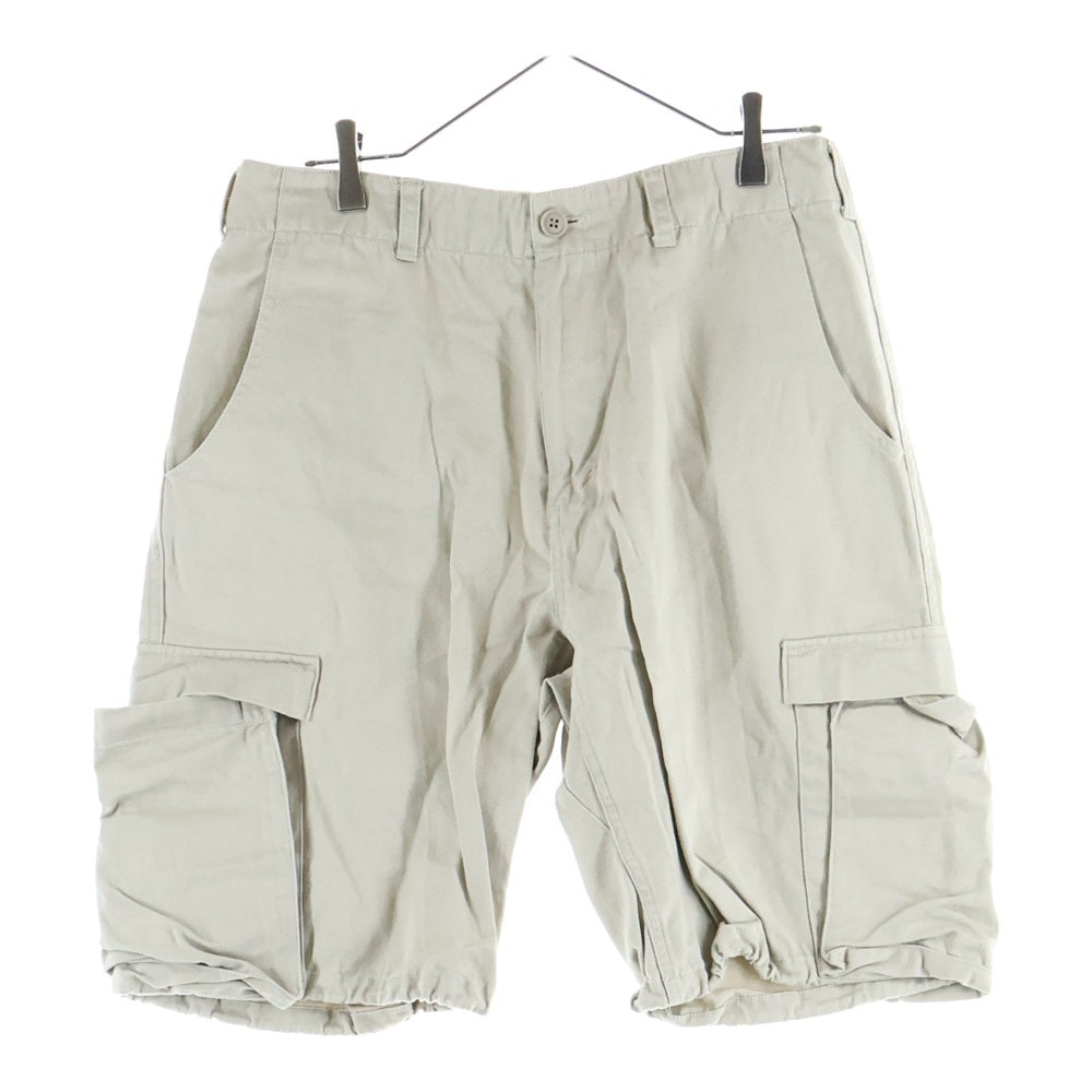 HEAD PORTER PLUS(ヘッド ポーター プラス) コットン カーゴ ハーフパンツ ベージュ