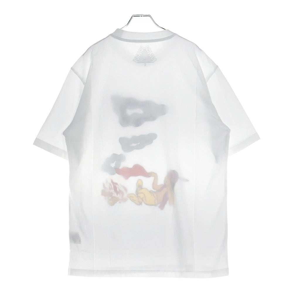 Palace Skateboards(パレススケートボーズ) SMOKE SIG T-SHIRT スモーク シグ フロントプリント 半袖Tシャツ カットソー ホワイト