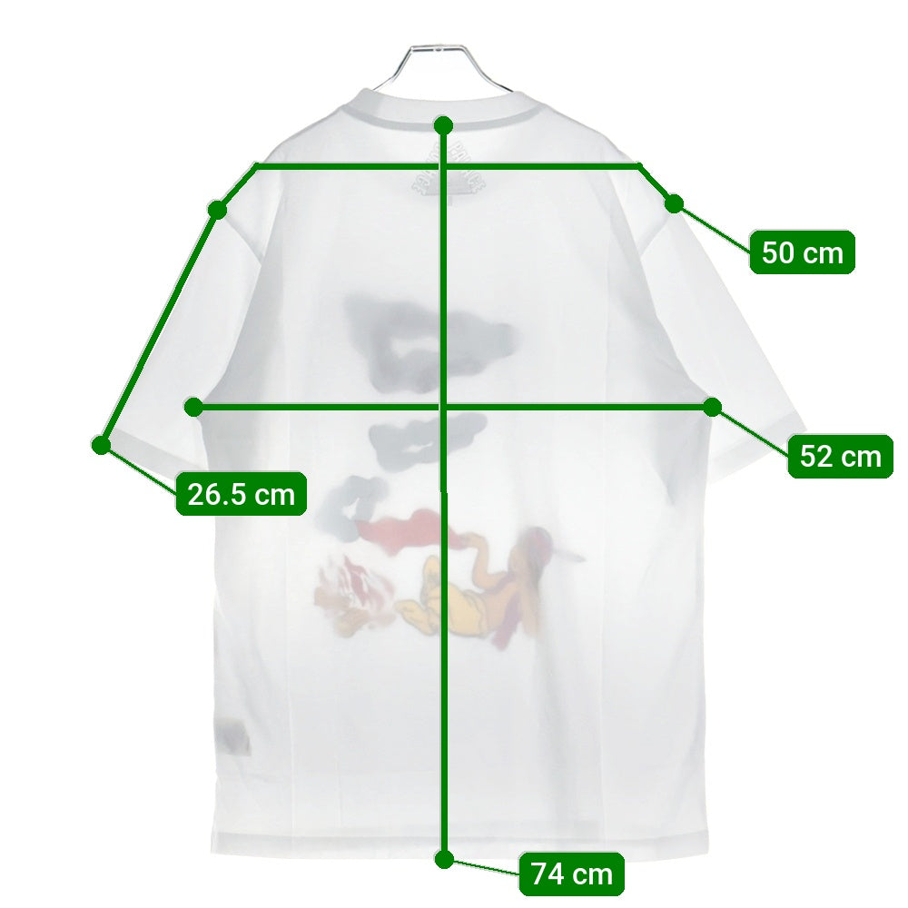 Palace Skateboards(パレススケートボーズ) SMOKE SIG T-SHIRT スモーク シグ フロントプリント 半袖Tシャツ カットソー ホワイト