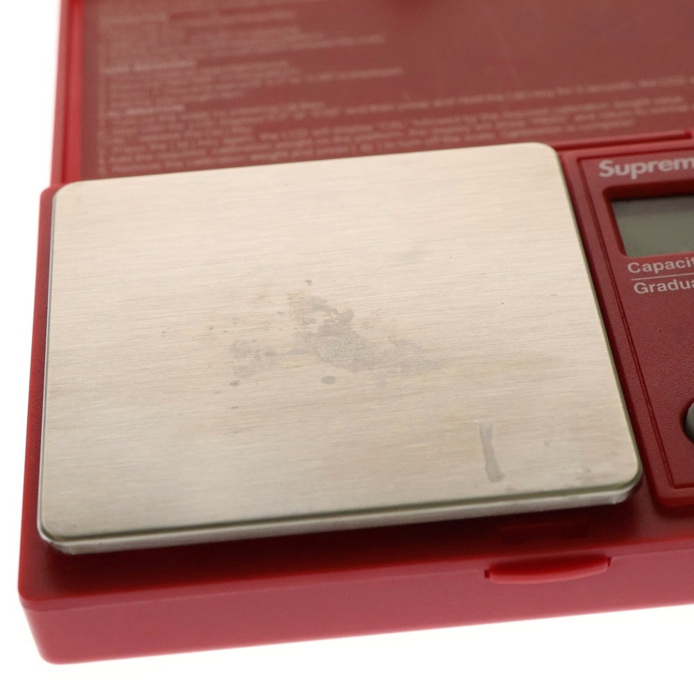 SUPREME(シュプリーム) 18AW AWS MAX-700 Digital Scale デジタルスケール 秤 レッド