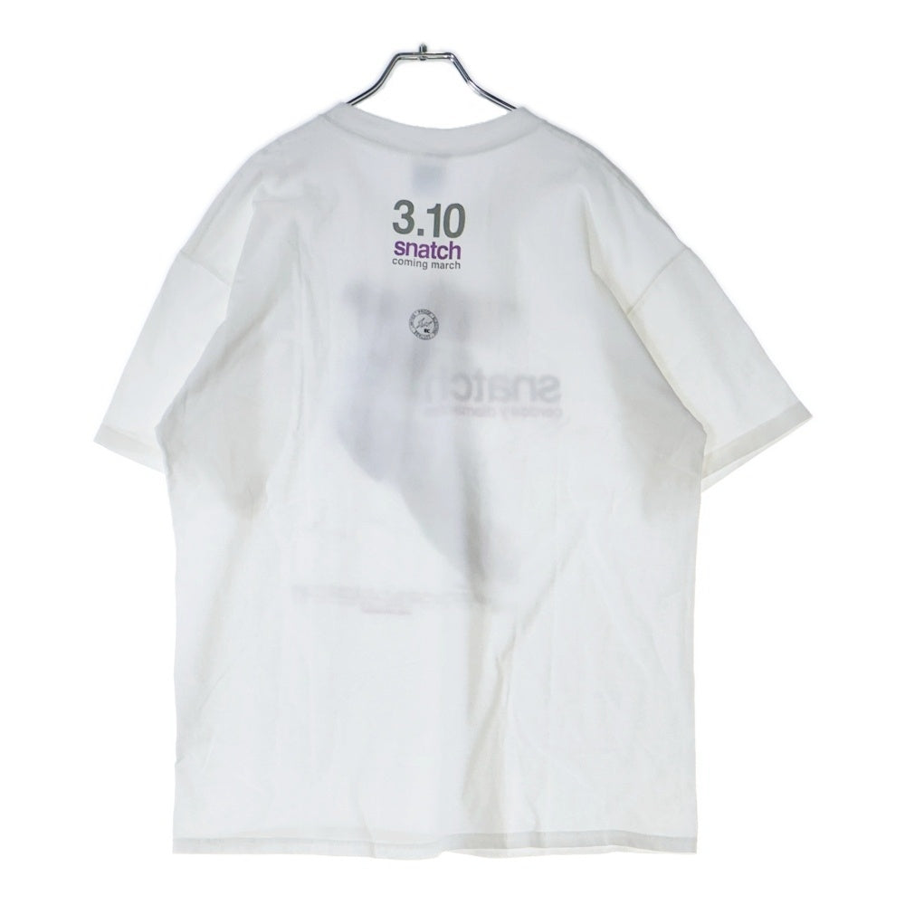 VINTAGE(ヴィンテージ) 00s ELECTRIC COTTAGE Snatch エレクトリック コテージ スナッチ ムービー プリント 半袖Tシャツ カットソー ホワイト