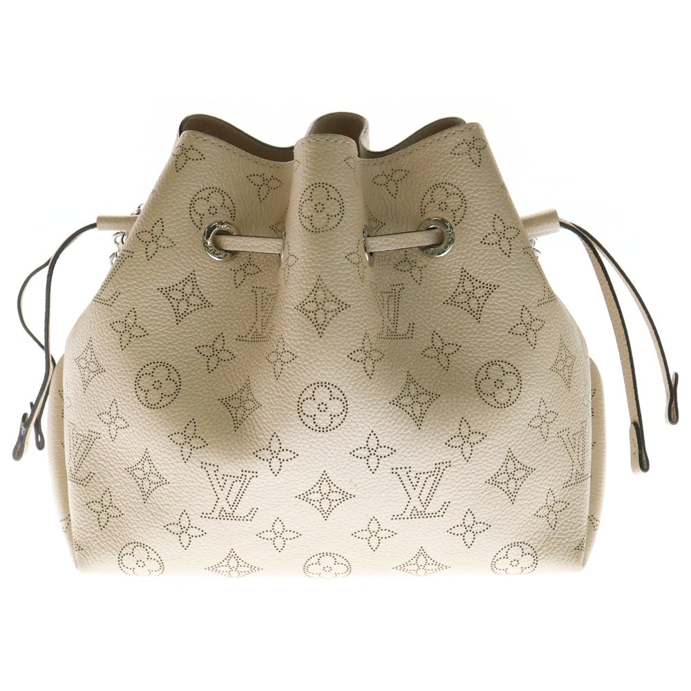 LOUIS VUITTON(ルイヴィトン) モノグラム ベラ マヒナ ポーチ付き レザー 2WAY ハンドバッグ ショルダーバッグ ベージュ M57201