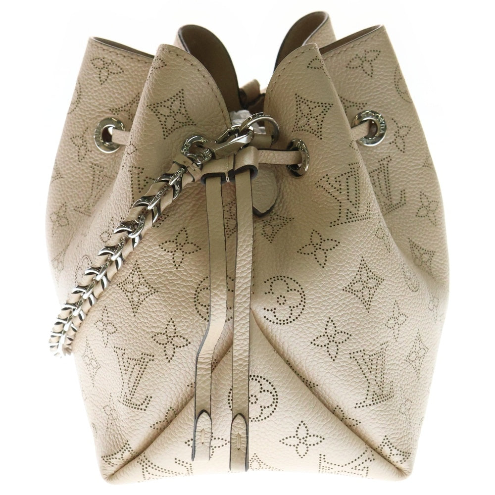LOUIS VUITTON(ルイヴィトン) モノグラム ベラ マヒナ ポーチ付き レザー 2WAY ハンドバッグ ショルダーバッグ ベージュ M57201