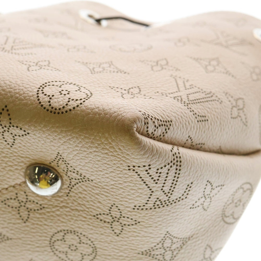 LOUIS VUITTON(ルイヴィトン) モノグラム ベラ マヒナ ポーチ付き レザー 2WAY ハンドバッグ ショルダーバッグ ベージュ M57201