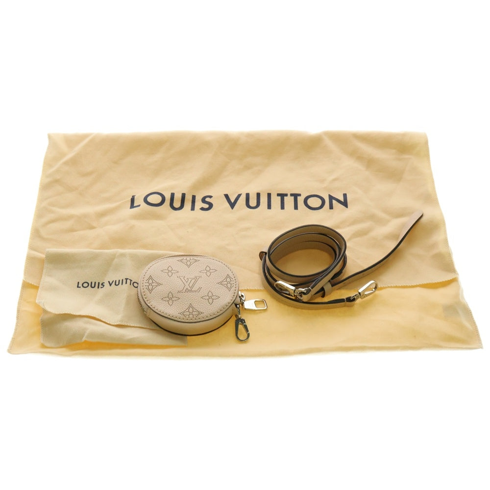 LOUIS VUITTON(ルイヴィトン) モノグラム ベラ マヒナ ポーチ付き レザー 2WAY ハンドバッグ ショルダーバッグ ベージュ M57201
