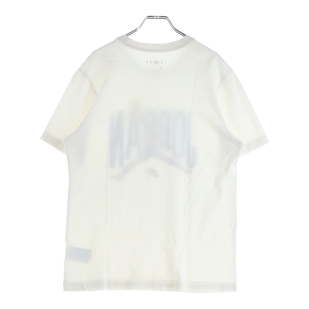 JORDAN BRAND(ジョーダンブランド) JUMP MAN ジャンプマン フロントロゴプリント 半袖Tシャツカットソー ホワイト