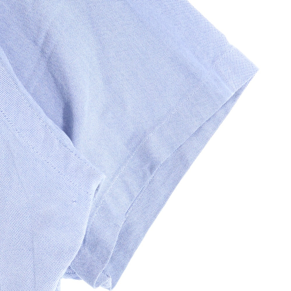 RALPH LAUREN(ラルフローレン) 胸刺繍ロゴ クラシックフィット 半袖シャツ ブルー