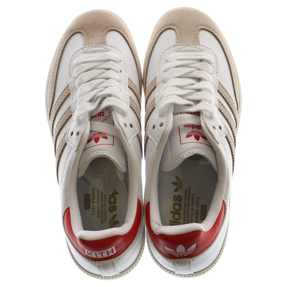 adidas(アディダス) ×KITH Samba OG Classics Program キス サンバ クラシックプログラム ローカットスニーカー ホワイト US8/26cm GY2544