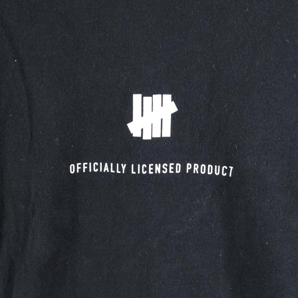 UNDEFEATED(アンディフィーテッド) フロントプリント 半袖Tシャツ カットソー ブラックフロントプリント 半袖Tシャツ カットソー ブラック