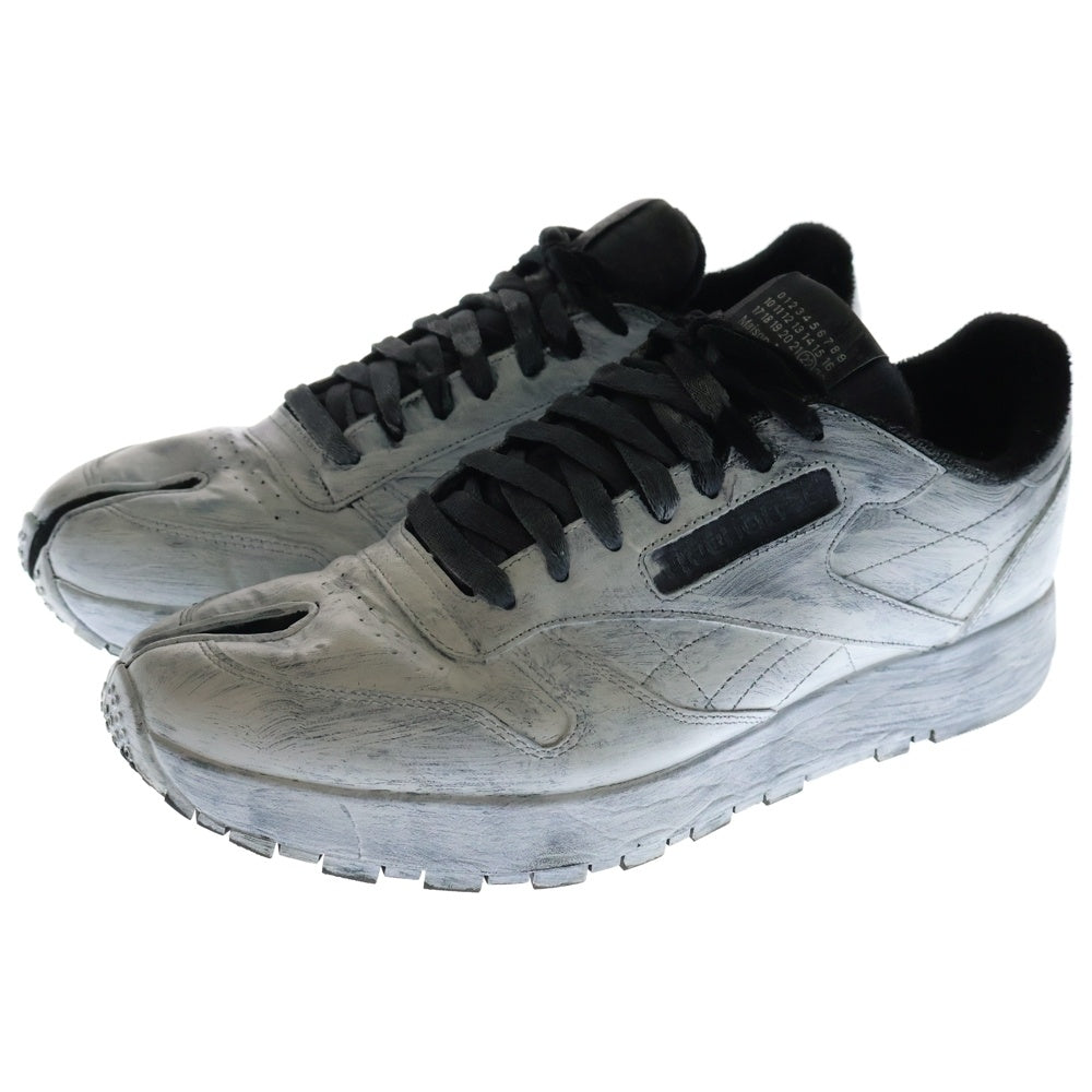 Maison Margiela 0(メゾンマルジェラ) ×Reebok Classic Leather Tabi Bianchetto Sneakers クラシックレザー 足袋 ローカットスニーカー ホワイト US10/28cm H04859