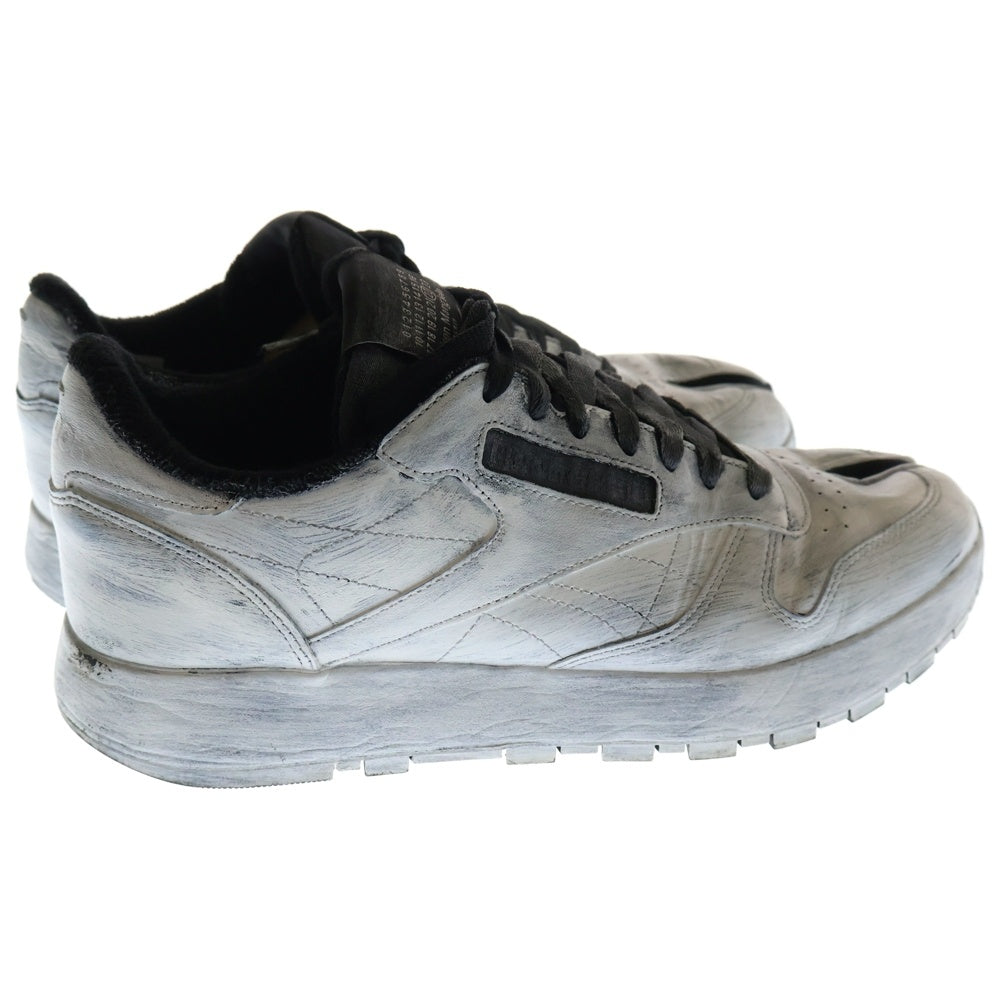 Maison Margiela 0(メゾンマルジェラ) ×Reebok Classic Leather Tabi Bianchetto Sneakers クラシックレザー 足袋 ローカットスニーカー ホワイト US10/28cm H04859