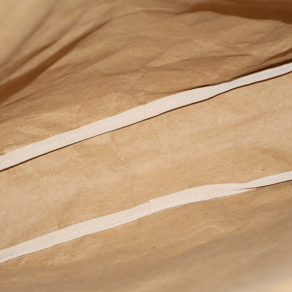 SSZ(エスエスズィー) PAPER BAG ペーパー トートバッグ ショルダーバッグ ブラウン