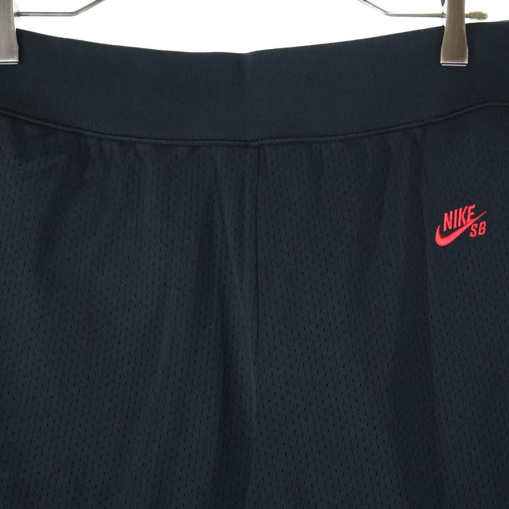 NIKE SB(ナイキエスビー) ASW SHORTS DRI-FIT イショッド ドライフィット メッシュ ショーツ ハーフパンツ ブラック 825852-010