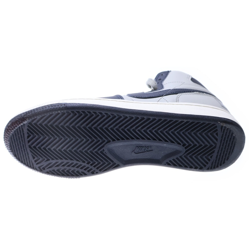 NIKE(ナイキ) TERMINATOR HIGH GEORGE TOWN ターミネーター ジョージタウン レディース ハイカットスニーカー グレー/ネイビー US6/24cm FB1832-001