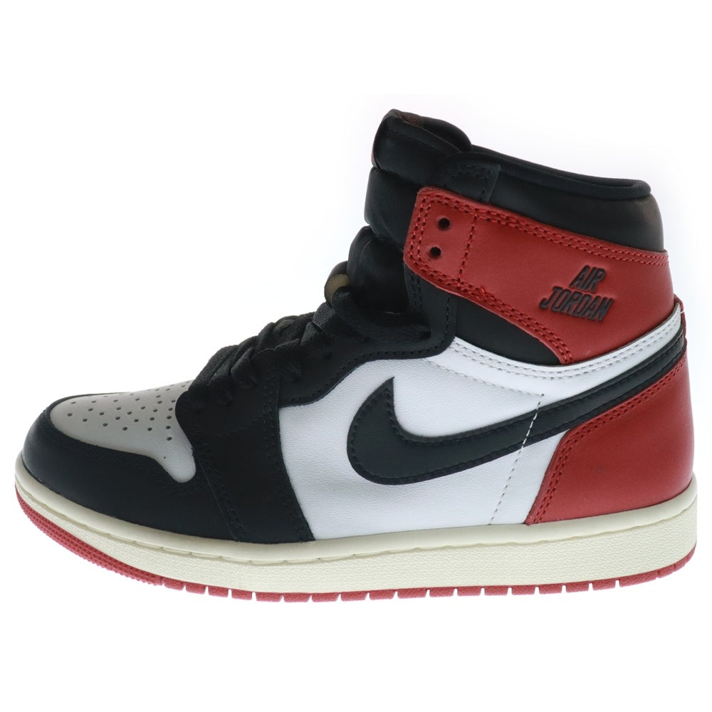 NIKE(ナイキ) AIR JORDAN 1 RETRO HIGH OG BLACK TOE REIMAGINED エアジョーダン1 ブラックトゥ リイマジンド ハイカットスニーカー つま黒 DZ5485-106