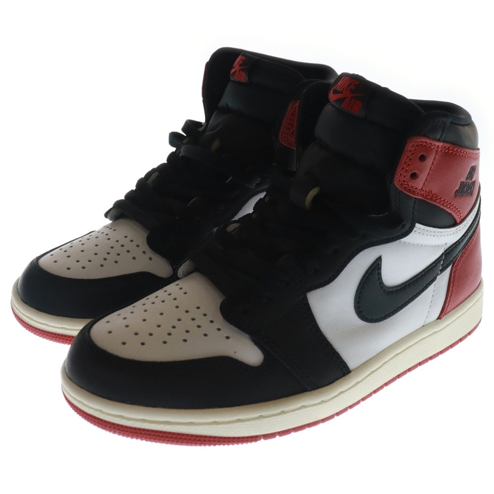 NIKE(ナイキ) AIR JORDAN 1 RETRO HIGH OG BLACK TOE REIMAGINED エアジョーダン1 ブラックトゥ リイマジンド ハイカットスニーカー つま黒 DZ5485-106