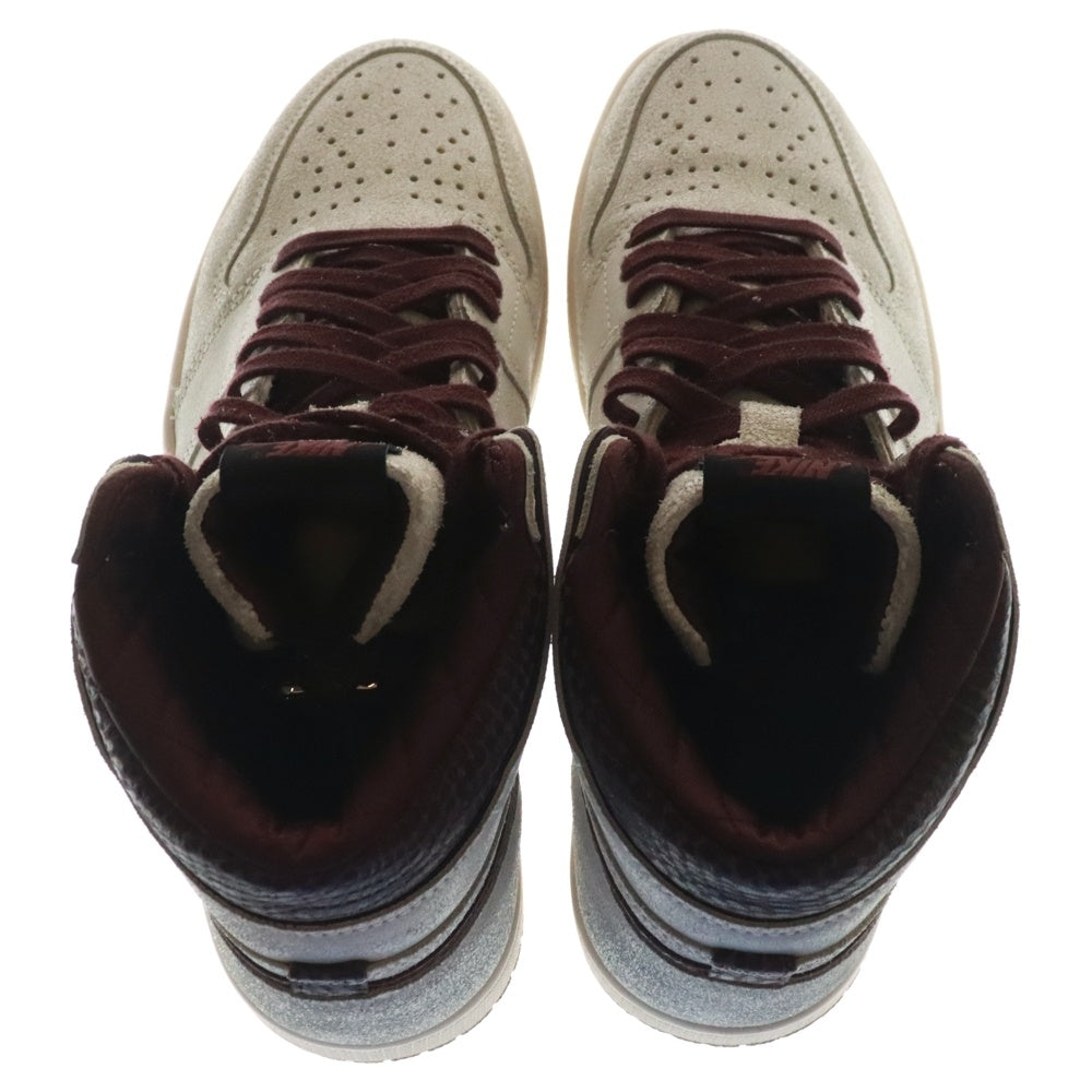 NIKE(ナイキ) ×A MA MANIERE AIR JORDAN 1 RETRO HIGH OG SP DO7097-100 アマ マニエール エアジョーダン1 ハイカットスニーカー ホワイト/ブラウン US10.5/28.5cm
