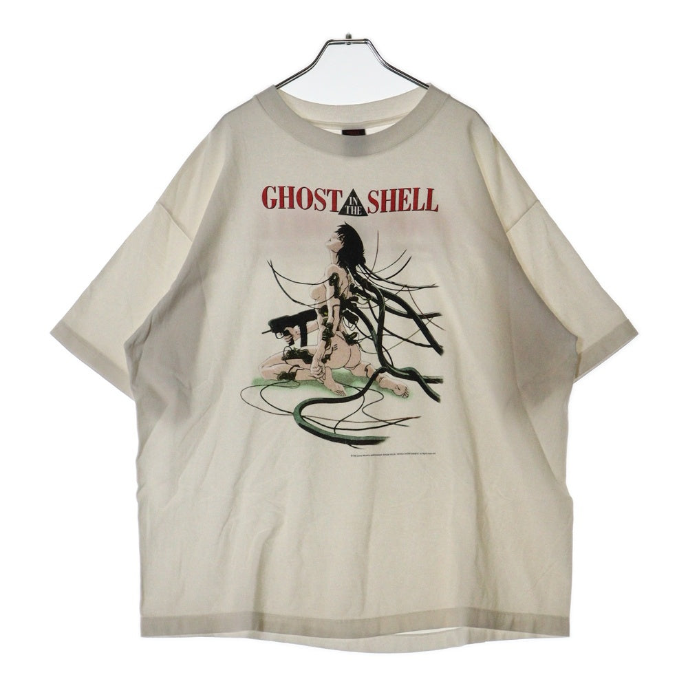 SAINT MICHAEL(セントマイケル) 24AW GITS GS_SS TEE 攻殻機動隊 ゴーストイン ザシェルプリント半袖Tシャツ ホワイト SM-YS1-0000-C32