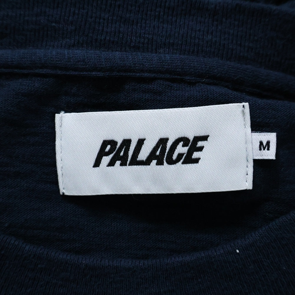 Palace Skateboards(パレススケートボーズ) 胸ポケット フロント ロゴプリント 半袖Tシャツカットソー ネイビー
