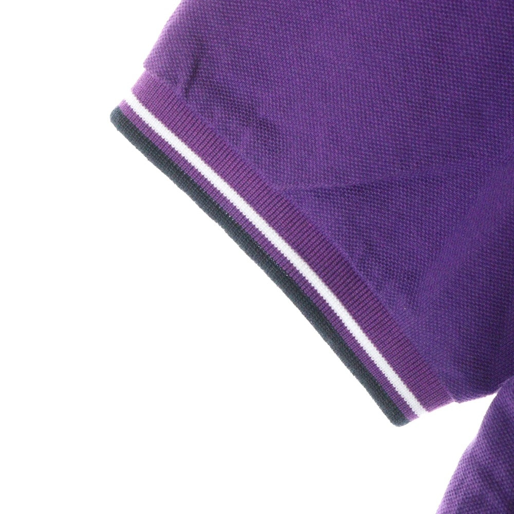 PRADA(プラダ) 18SS Logo Design Polo プラダ ロゴデザインポロシャツ 半袖 カットソー パープル SJJ887 R122 322