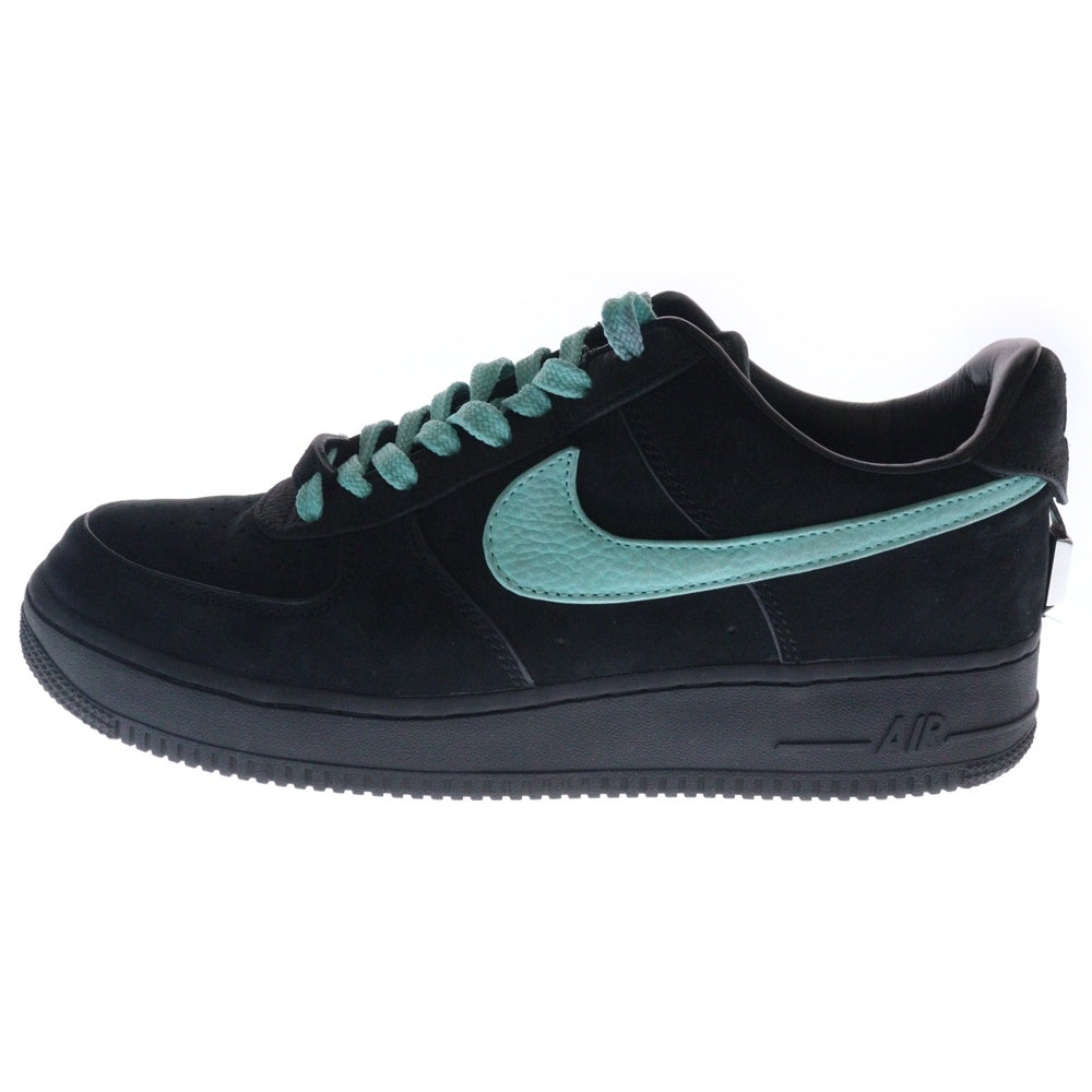 NIKE(ナイキ) ×TIFFANY&CO AIR FORCE 1 LOW 1837 BLACK ティファニー エアフォース1 ローカットスニーカー シューズブラック US10/28cm DZ1382-001
