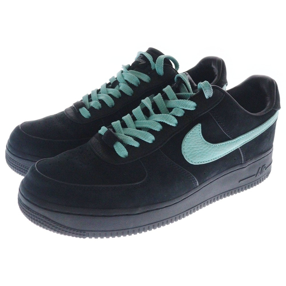 NIKE(ナイキ) ×TIFFANY&CO AIR FORCE 1 LOW 1837 BLACK ティファニー エアフォース1 ローカットスニーカー シューズブラック US10/28cm DZ1382-001