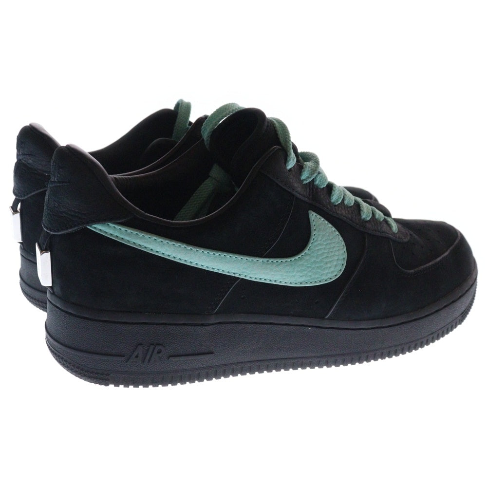 NIKE(ナイキ) ×TIFFANY&CO AIR FORCE 1 LOW 1837 BLACK ティファニー エアフォース1 ローカットスニーカー シューズブラック US10/28cm DZ1382-001
